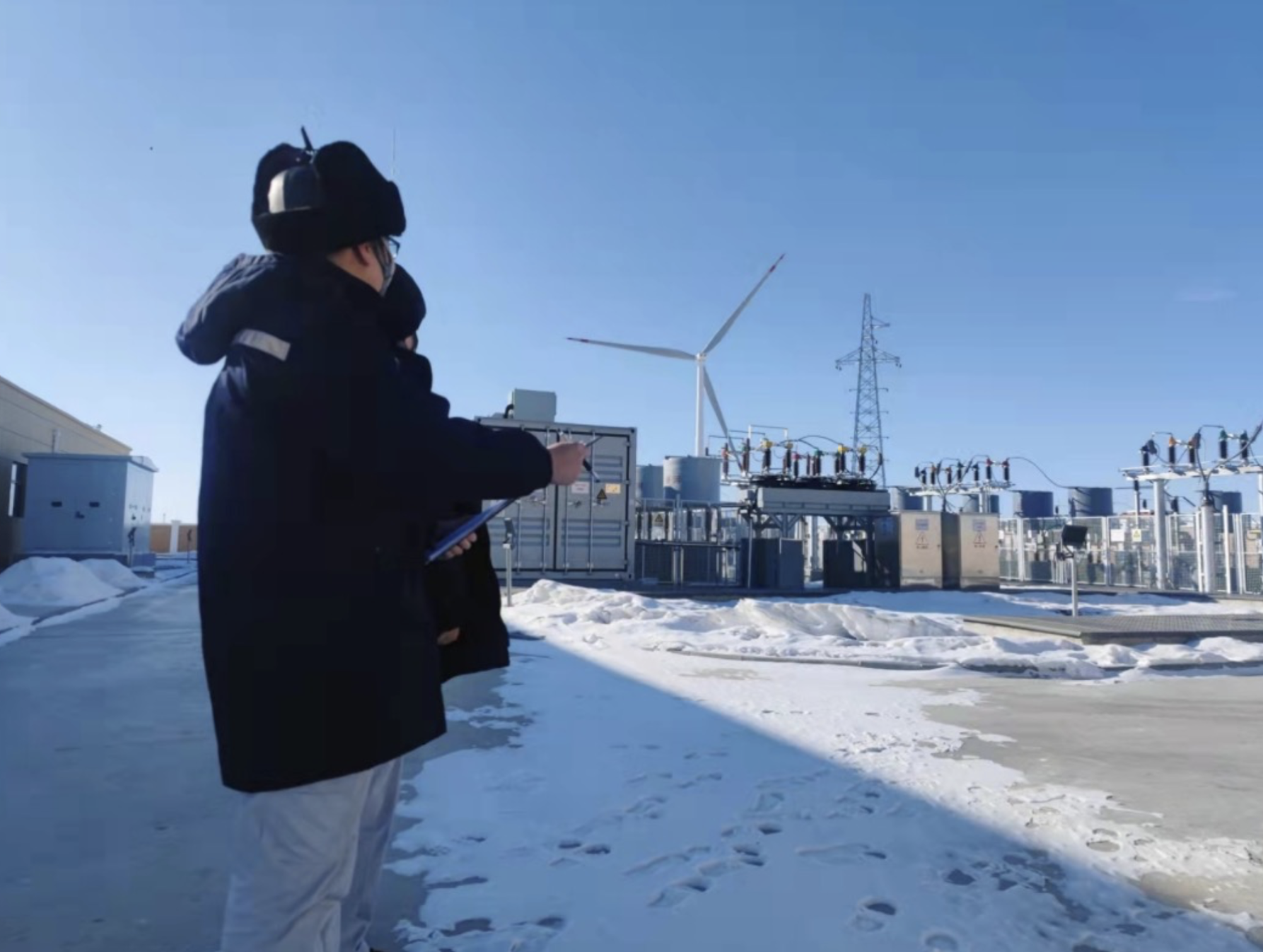 致敬坚守 | 东果博天运维团队春节坚守发电一线 为绿色冬奥保电护航